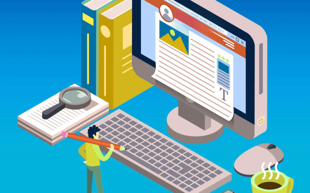 Analista revisando métricas de campañas de desarrollo de software.